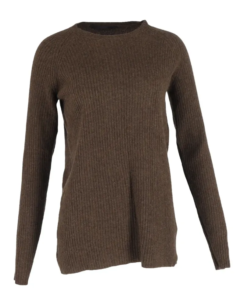 Haider Ackermann crewneck wool sweater - Braun Braun