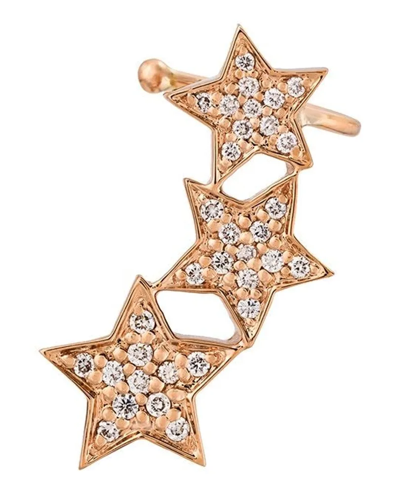 Alinka 18kt 'Stasia' Ear Cuff aus Rotgold mit Diamanten - Metallic Metallic