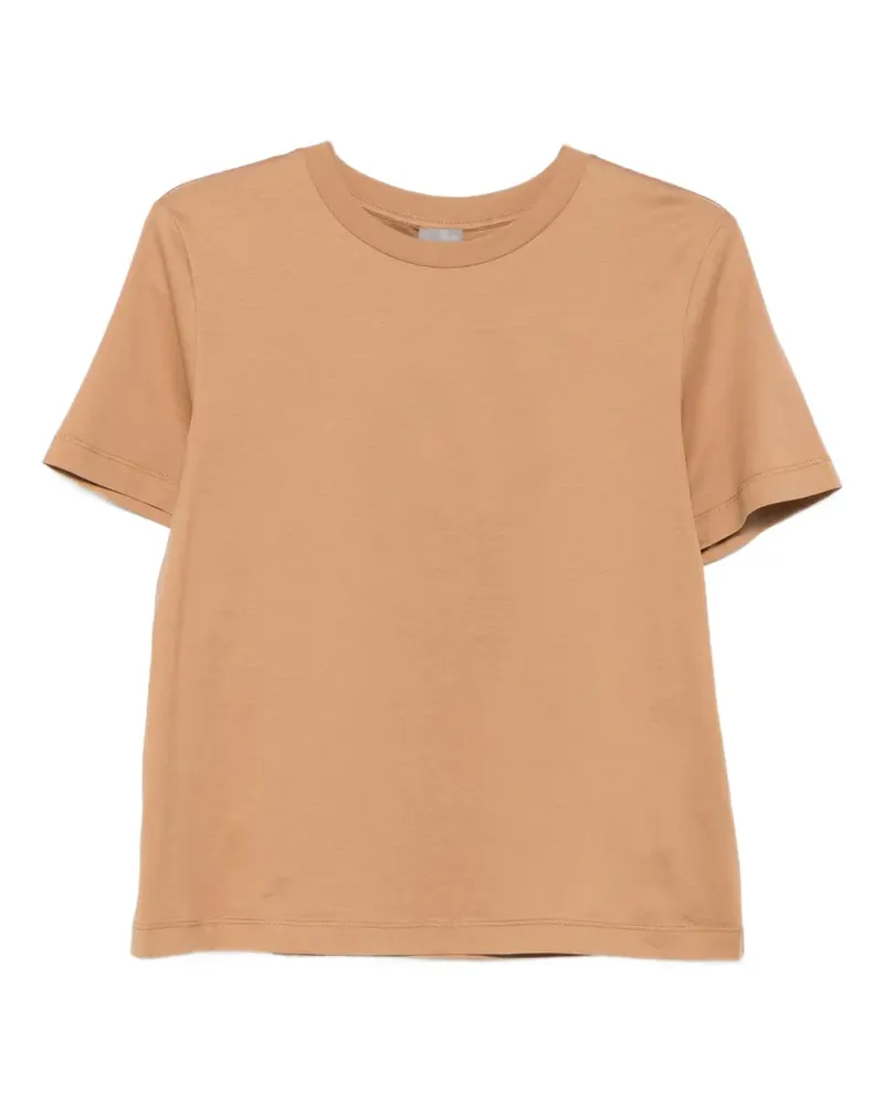 Max Mara Licenza print-detail T-shirt - Nude Nude