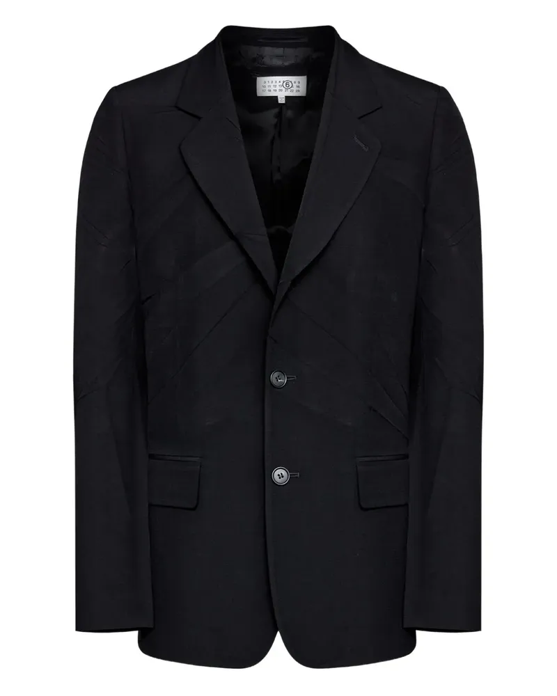 Maison Margiela Klassisches Sakko - Schwarz Schwarz