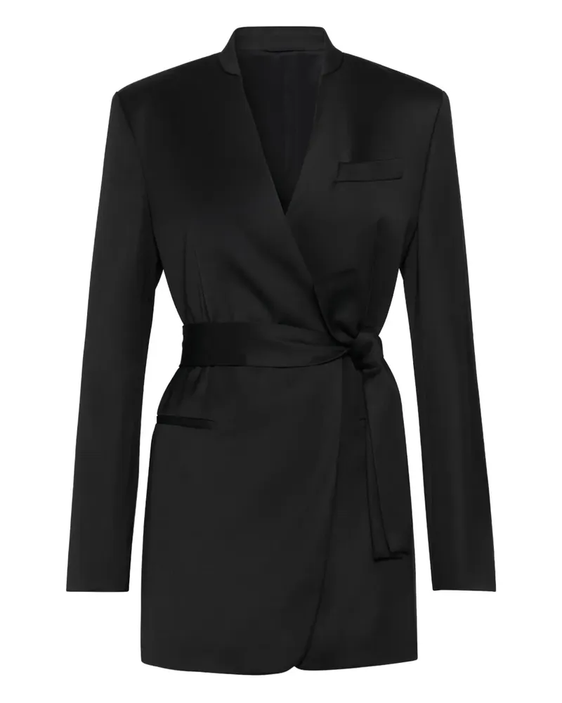 Brunello Cucinelli Blazer im Wickelstil - Schwarz Schwarz
