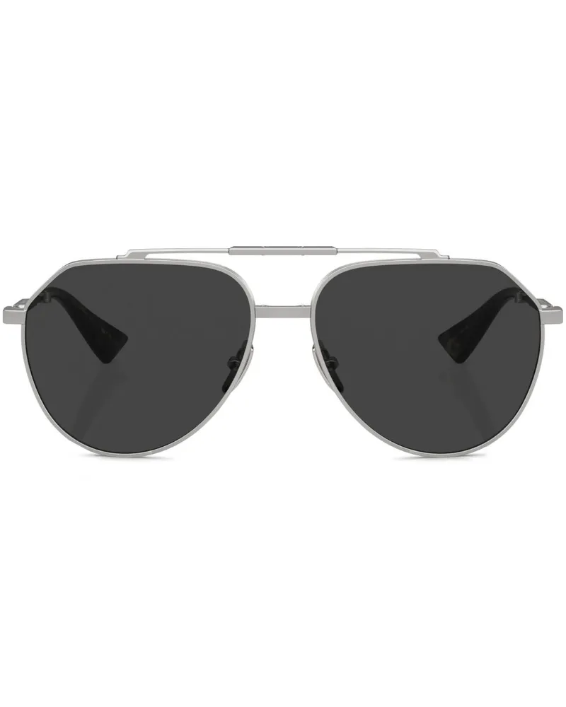 Dolce & Gabbana Stefano Sonnenbrille - Silber Silber
