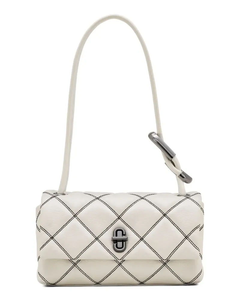 Marc Jacobs The Bi Color Quilted Leather Dual Schultertasche - Nude Nude