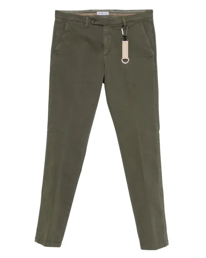 Manuel Ritz Klassische Twill-Hose - Grün Grün