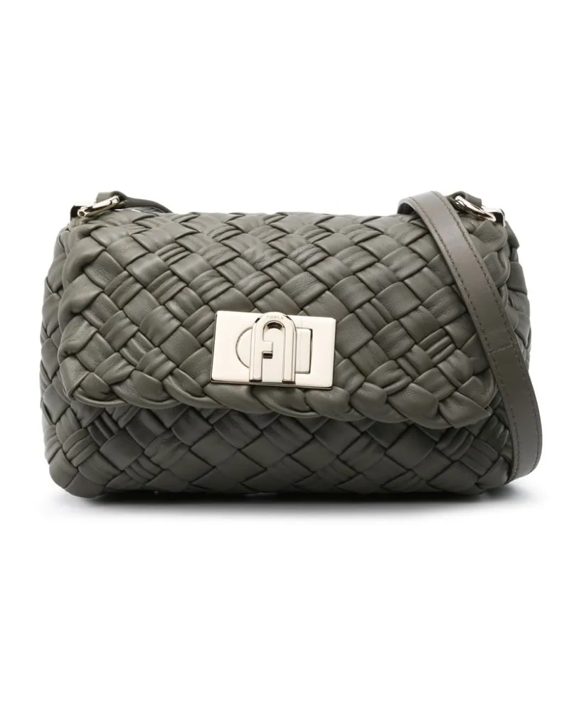 Furla Gerla Schultertasche - Grün Grün