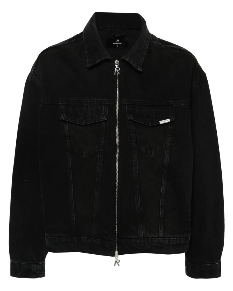 REPRESENT R4 Jeansjacke - Schwarz Schwarz