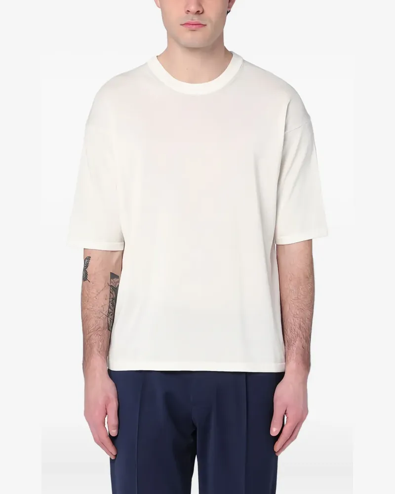 Roberto Collina Klassisches T-Shirt - Nude Nude