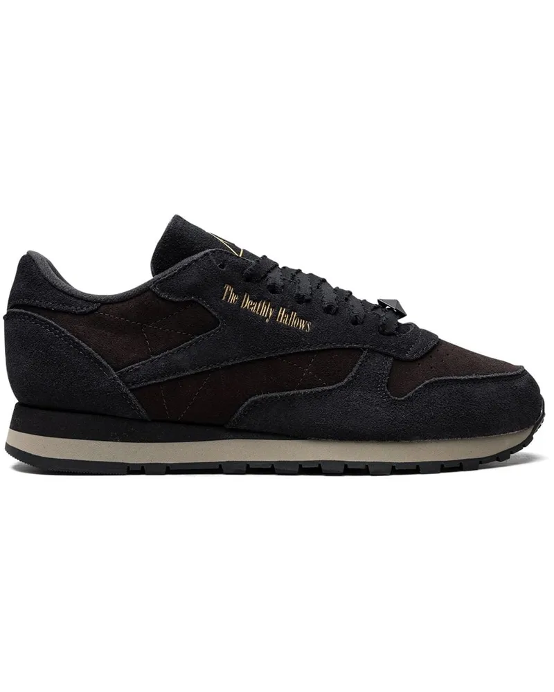 Reebok x Harry Potter Classic "The Deathly Hallows" Sneakers Schwarz