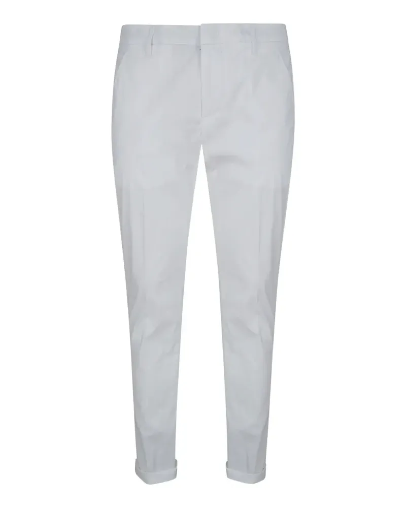 Dondup cuffed-hem trousers - Weiß Weiß