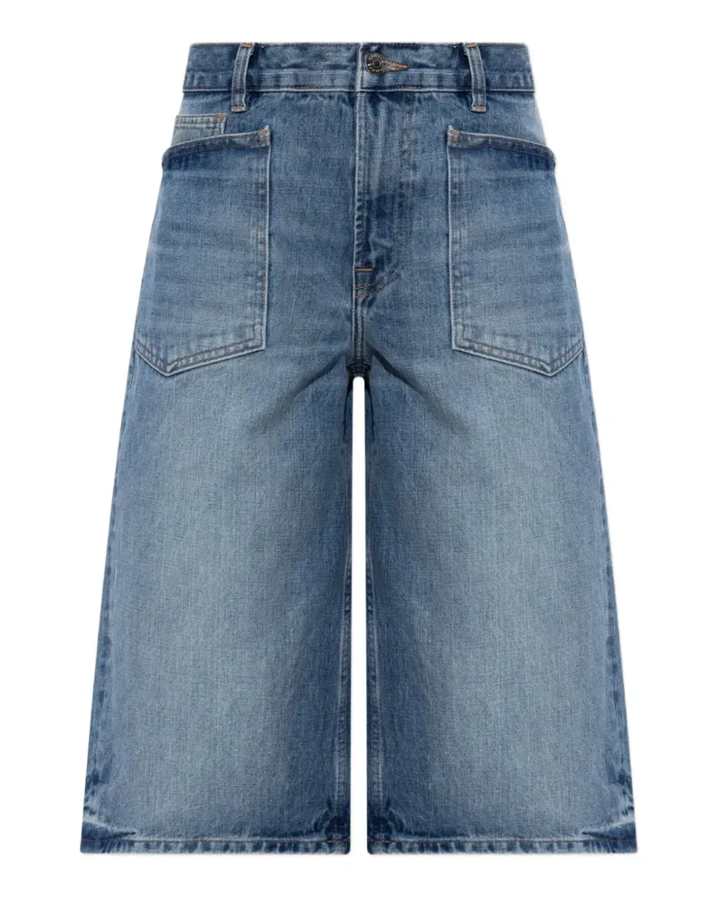 Samsøe & Samsøe Saveyra patch-pocket shorts - Blau Blau