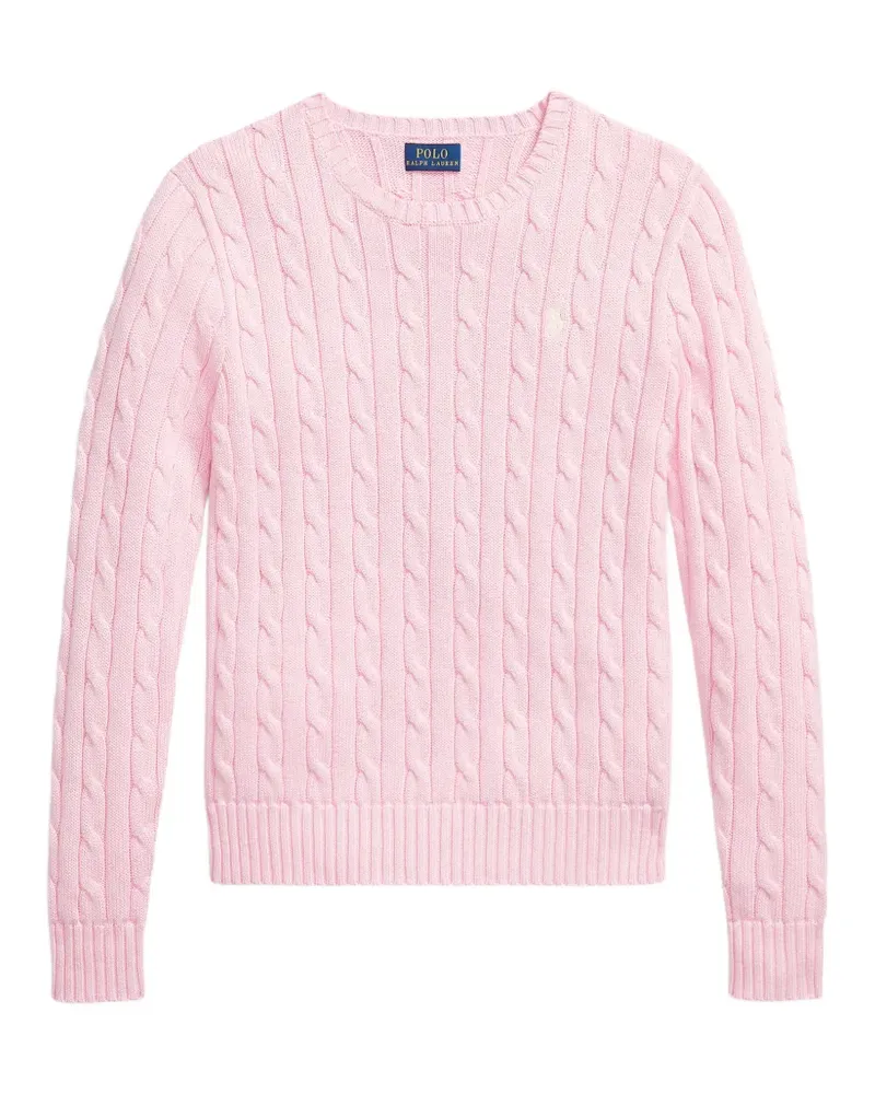 Ralph Lauren Pullover mit Zopfmuster - Rosa Rosa