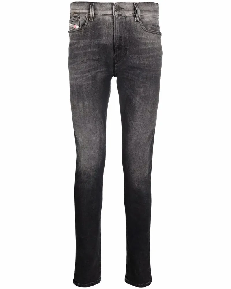 Diesel D-Amny Skinny-Jeans - Schwarz Schwarz
