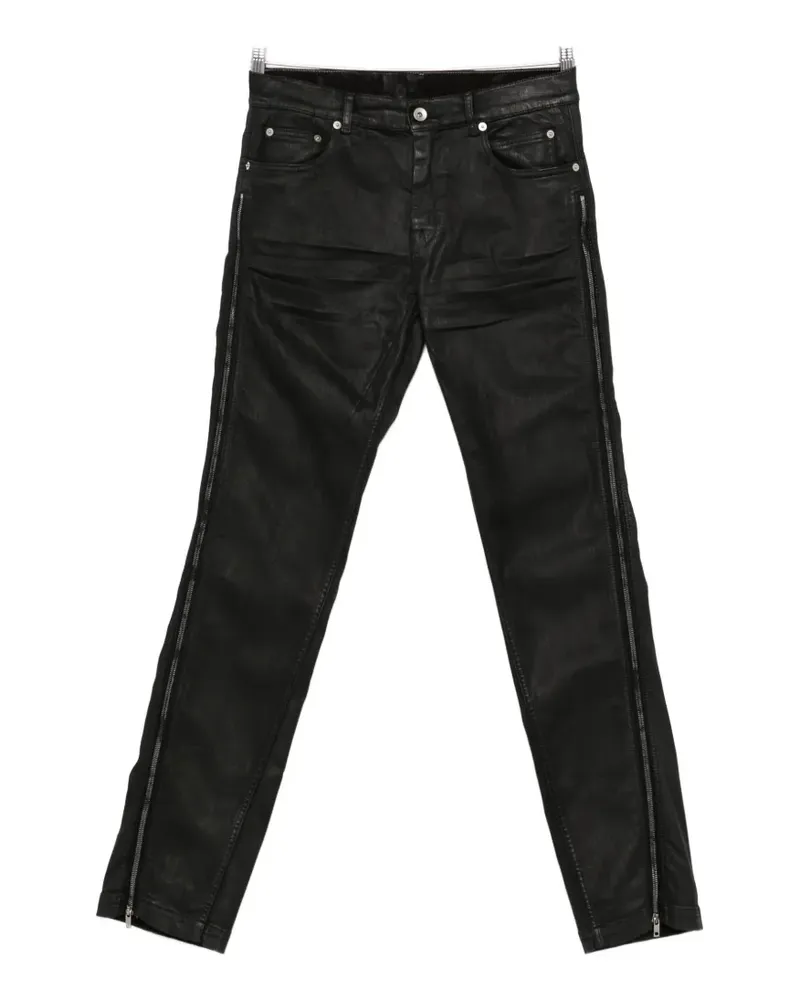 Rick Owens zipped jeans - Schwarz Schwarz