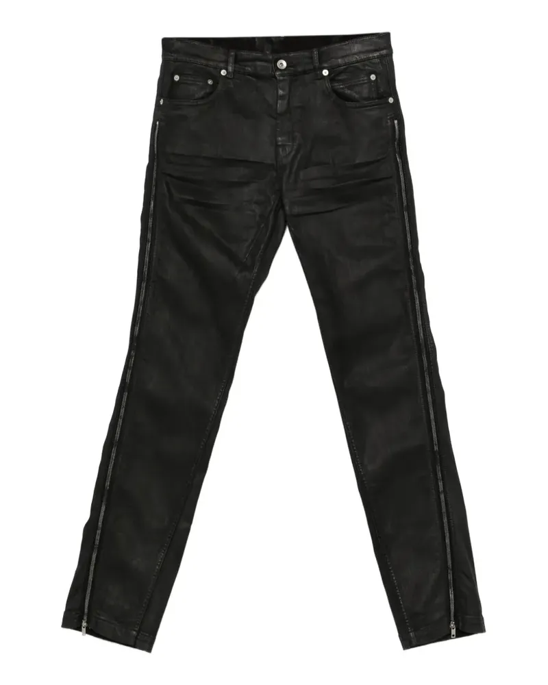 Rick Owens zipped jeans - Schwarz Schwarz