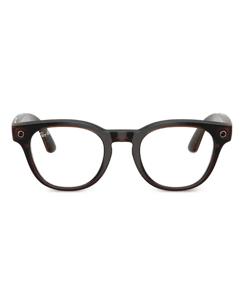 Ray Ban Sonnenbrille mit geometrischem Gestell - Braun Braun