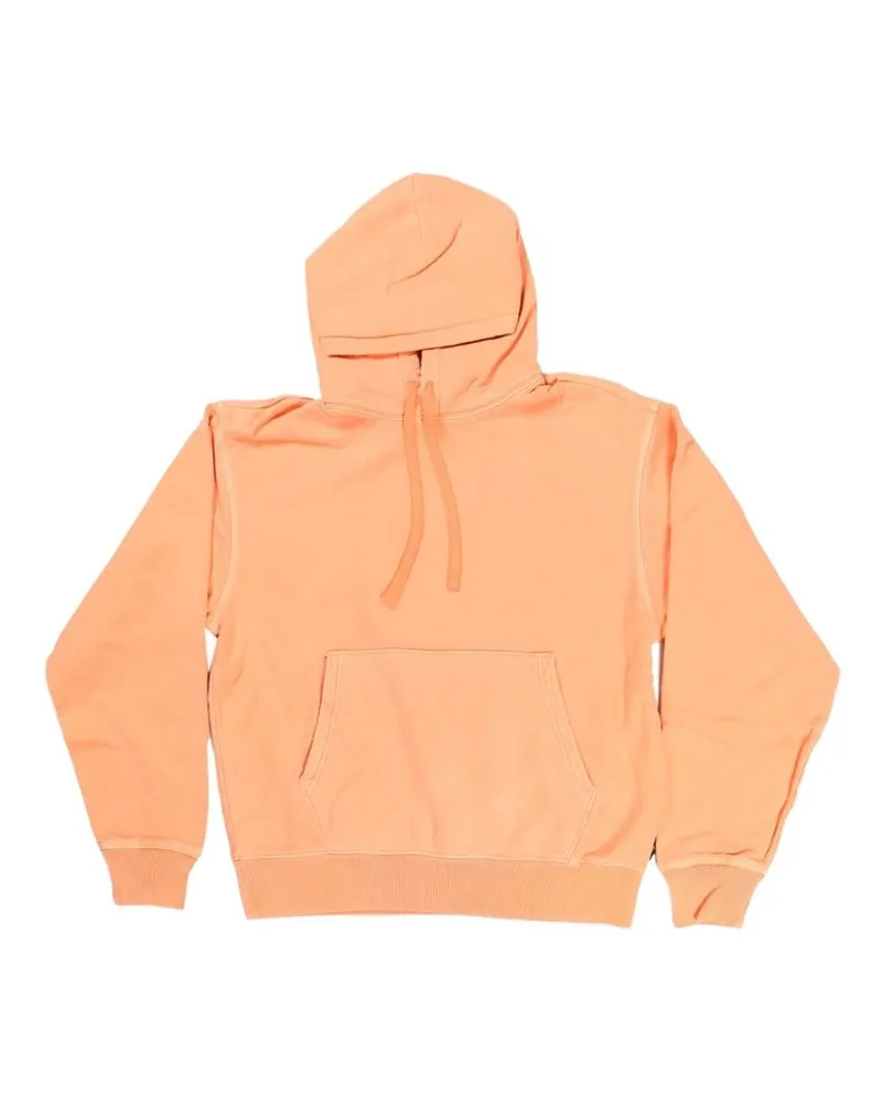 Stüssy cotton hoodie Orange