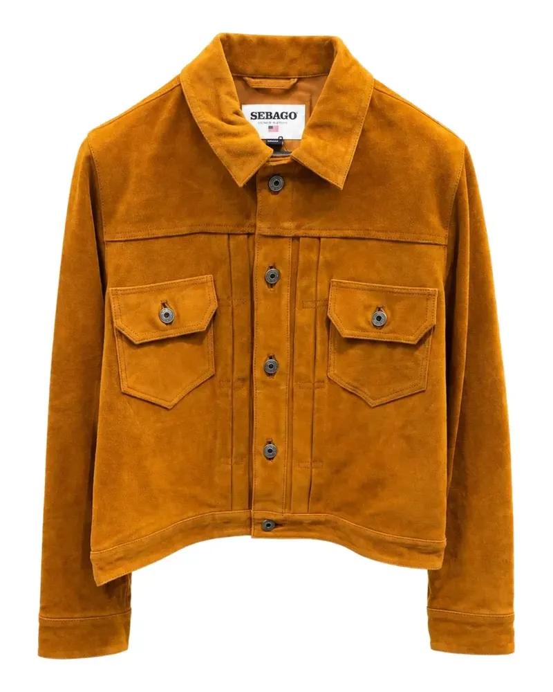 Sebago Pineland Lederjacke - Braun Braun