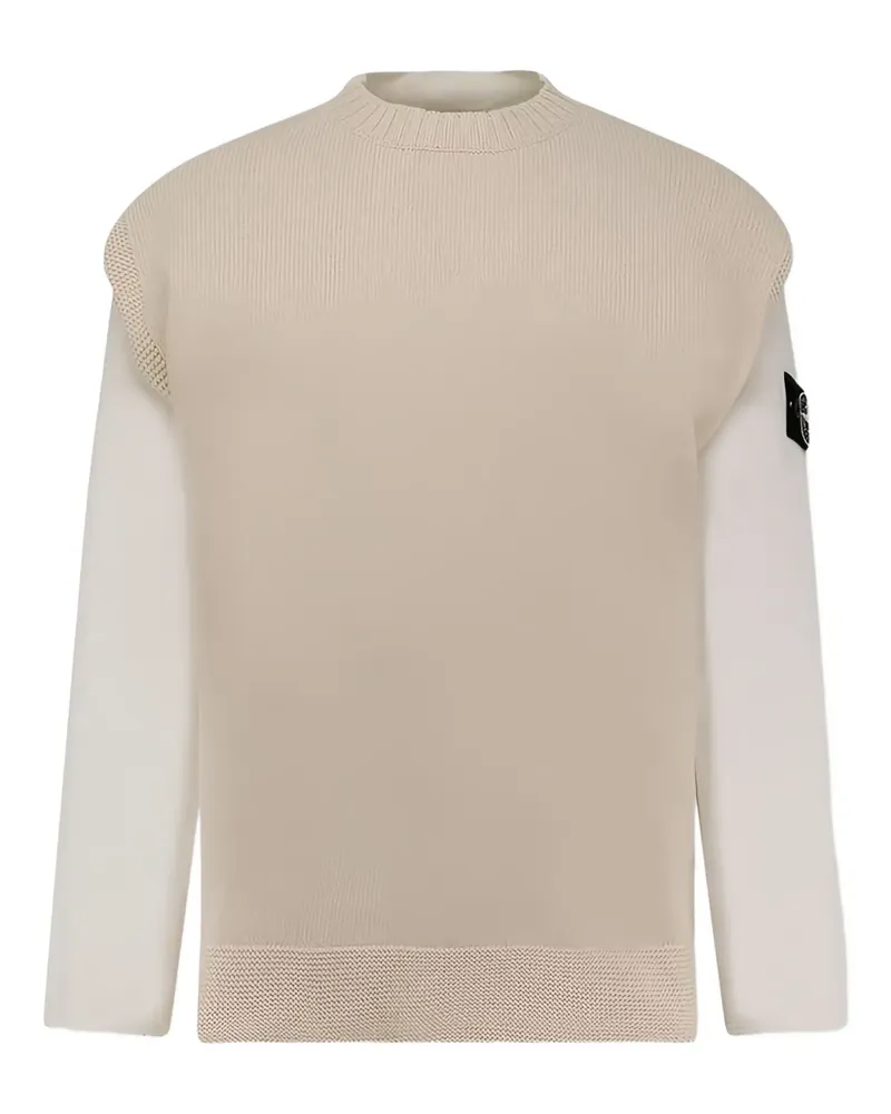 Stone Island Pullover mit Rundhalsausschnitt - Nude Nude