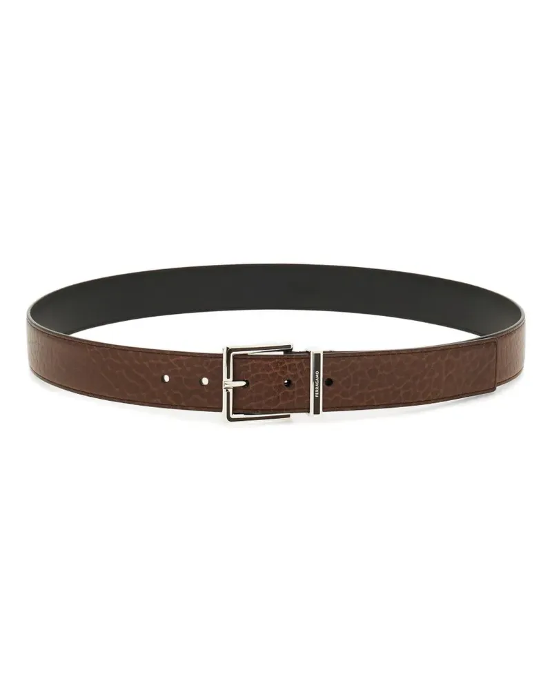 Ferragamo Gürtel mit eckiger Schnalle - Braun Braun