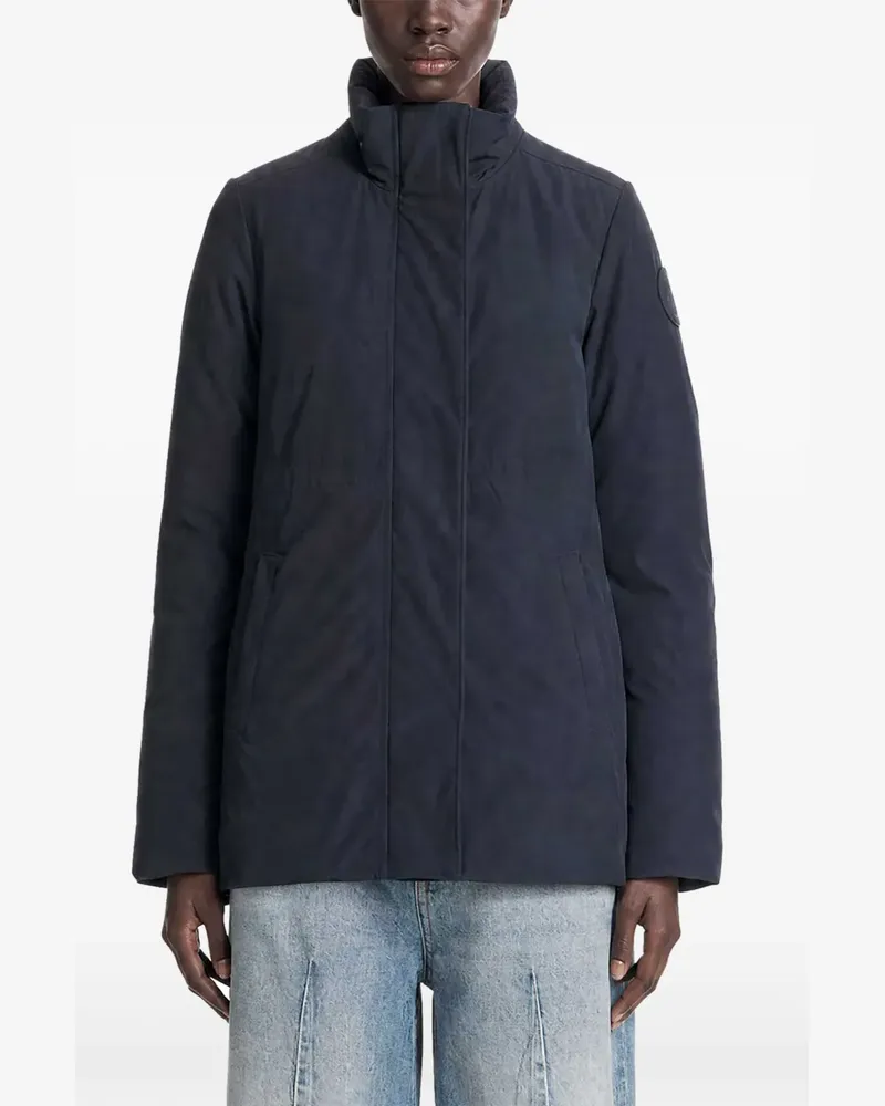 Canada Goose Ivy Mantel mit Logo-Patch - Blau Blau