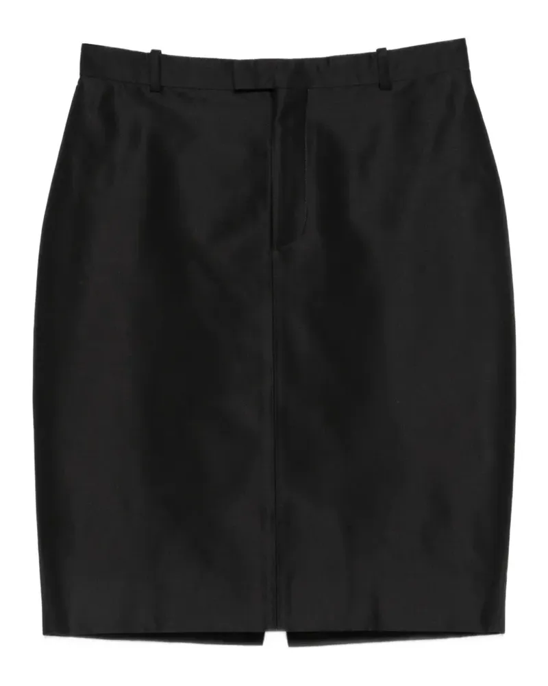 Gucci Rock mit Schlitz hinten - Schwarz Schwarz