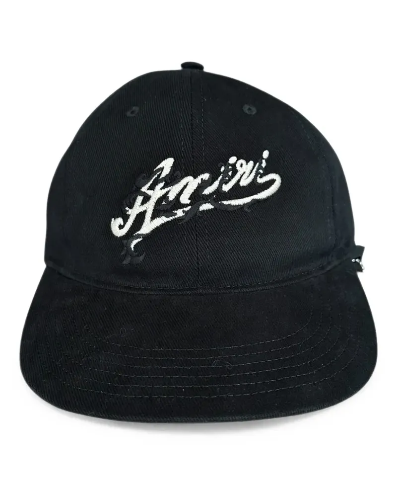 Amiri Baroque logo baseball cap - Schwarz Schwarz