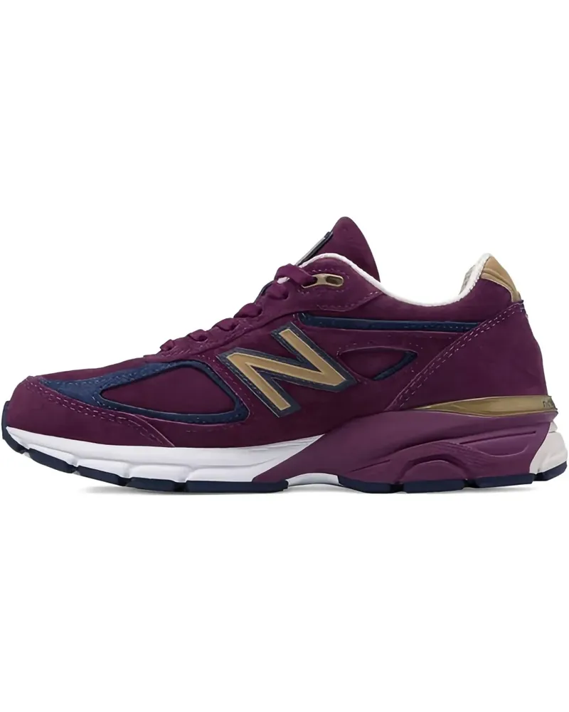 New Balance 990v4 Sneakers aus Wildleder - Violett Violett