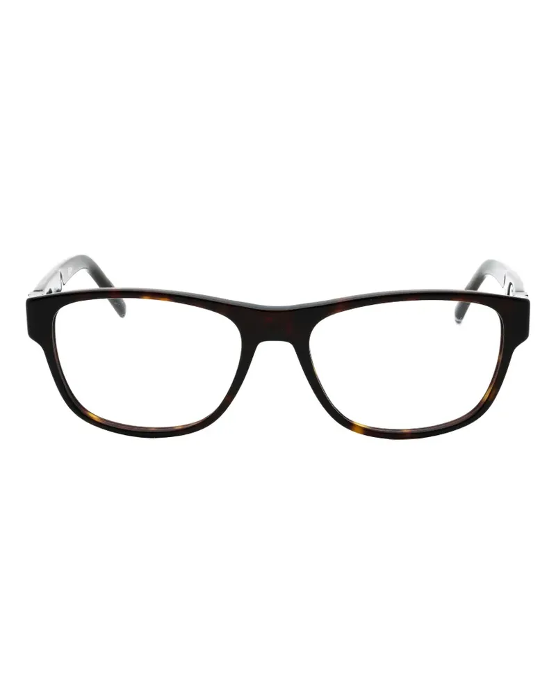 Tommy Hilfiger Brille mit eckigem Gestell - Braun Braun