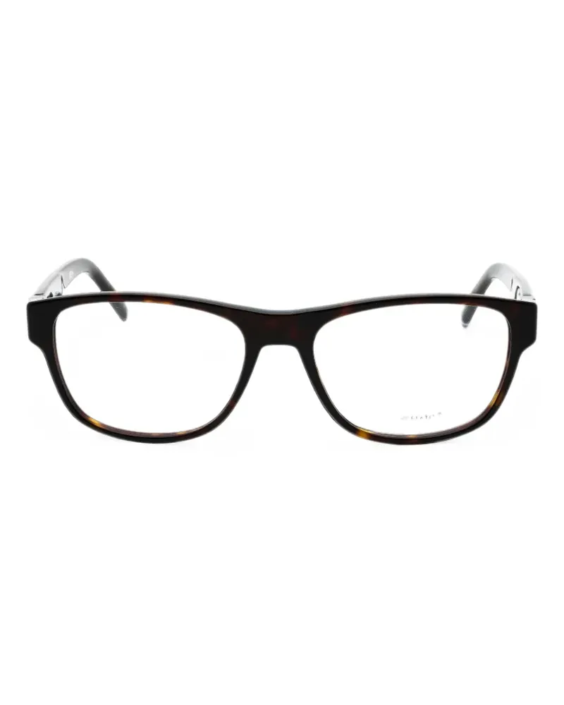 Tommy Hilfiger Brille mit eckigem Gestell - Braun Braun