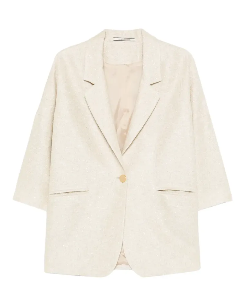 Tagliatore Bruna buttoned coat - Nude Nude