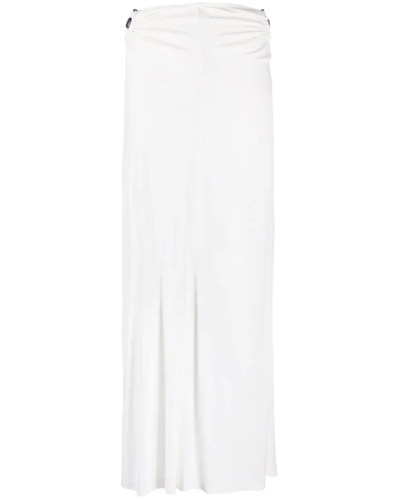 Christopher Esber Duality Orbit Maxirock - Weiß Weiß