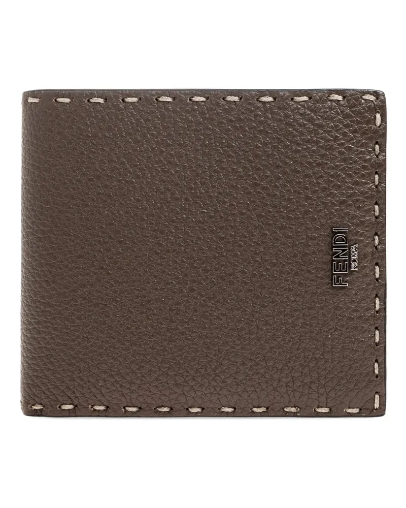 Fendi Selleria Portemonnaie - Braun Braun