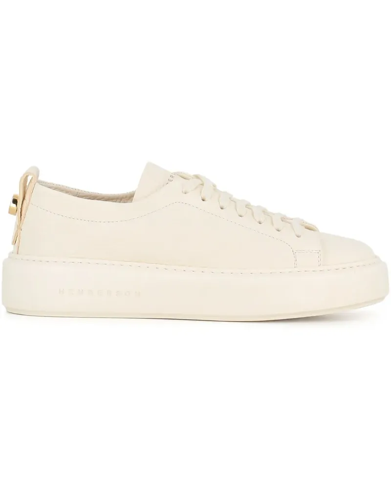 Henderson Sneakers mit Schnürung - Nude Nude