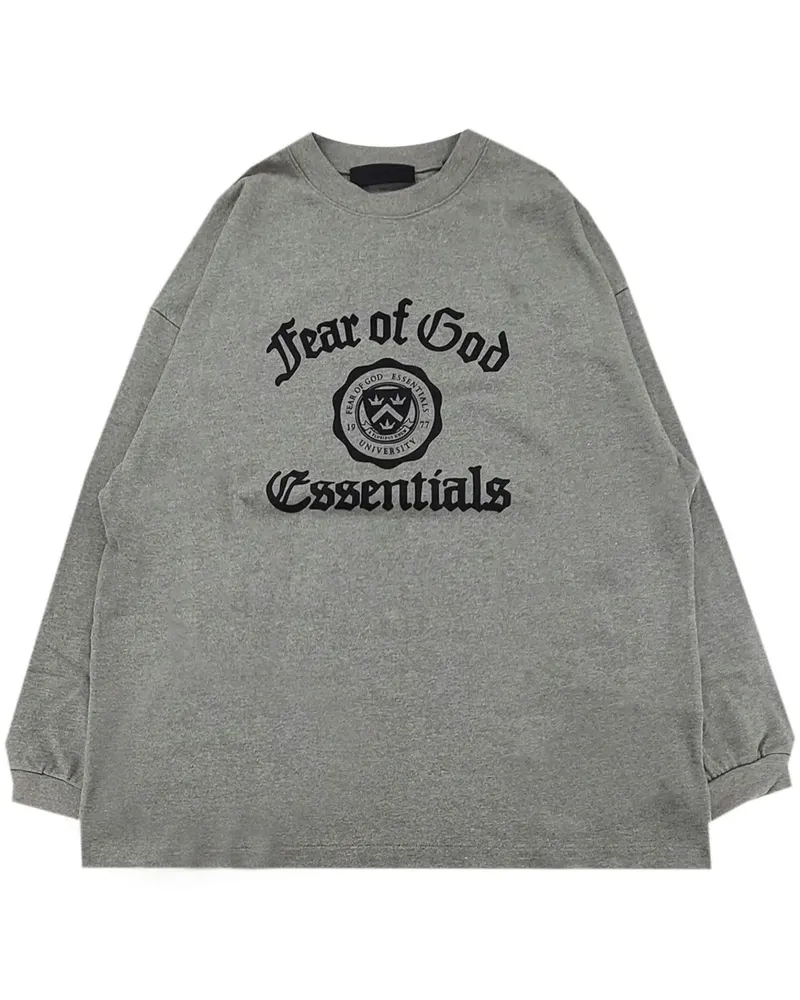 Fear of God University T-Shirt - Grau Grau