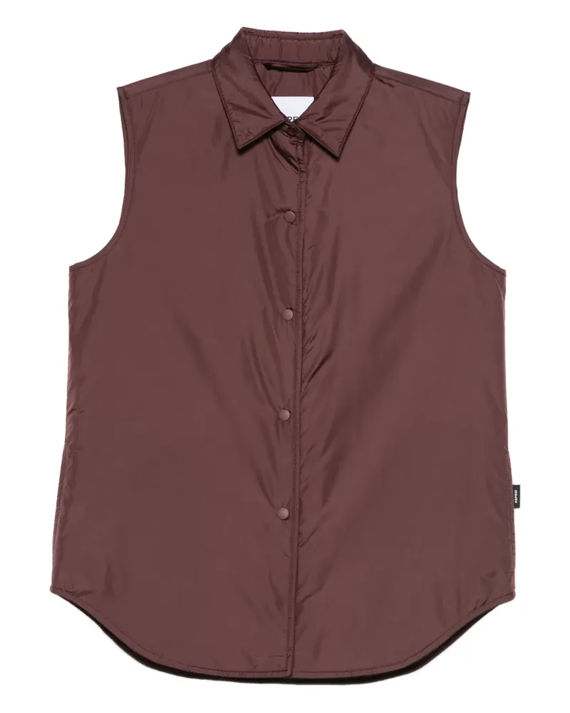 ASPESI Weste mit Druckknöpfen - Rot Rot