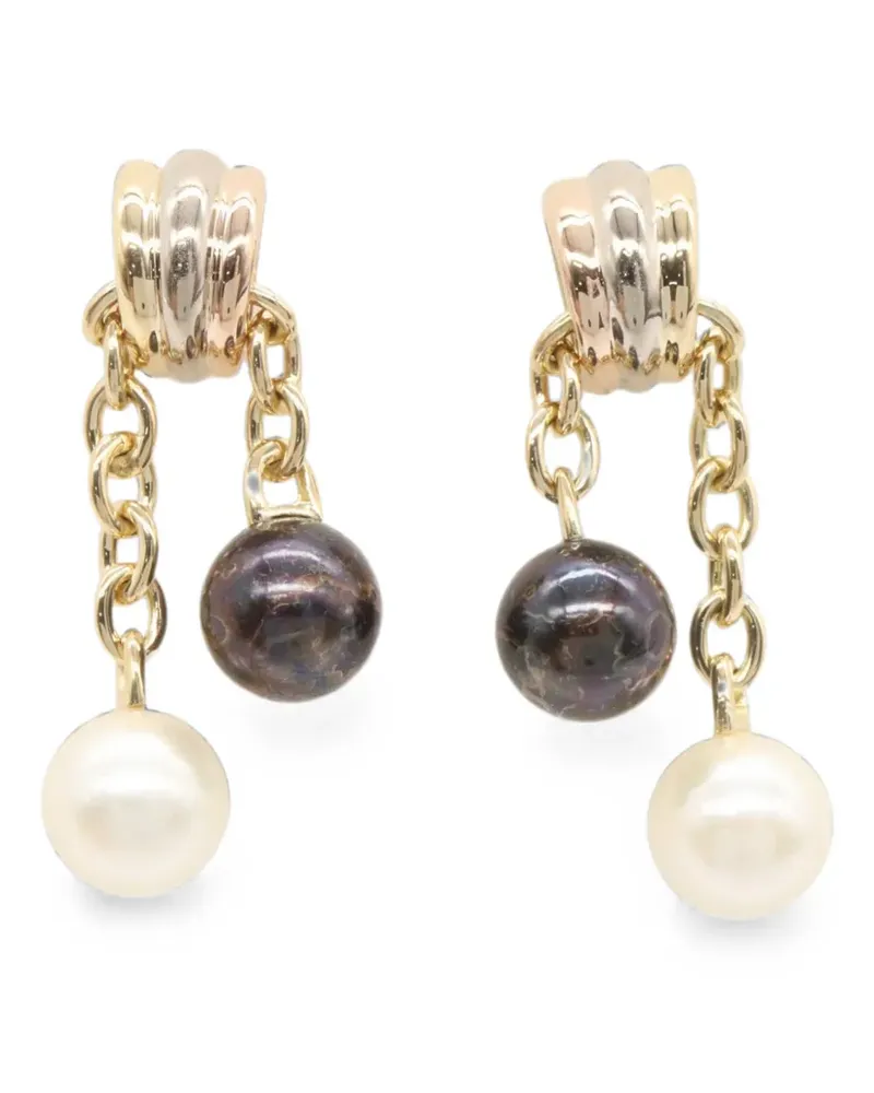 Cartier 2010s Trinity Pearl earrings - Gold Gold