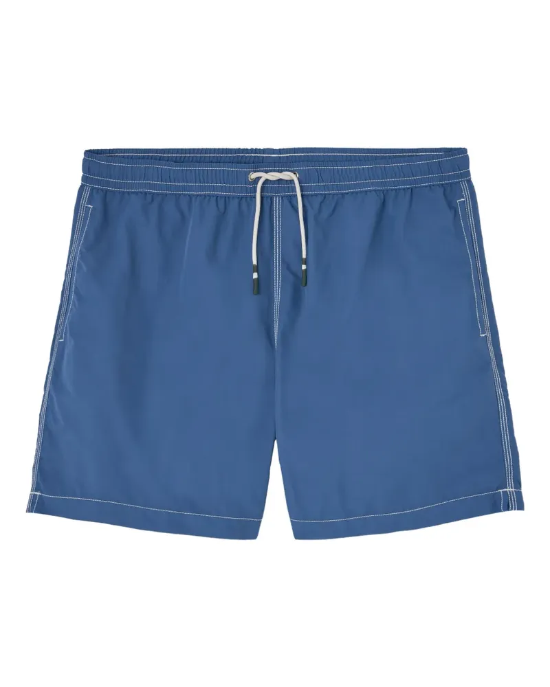 Hartford Badeshorts mit Kontrastnähten - Blau Blau