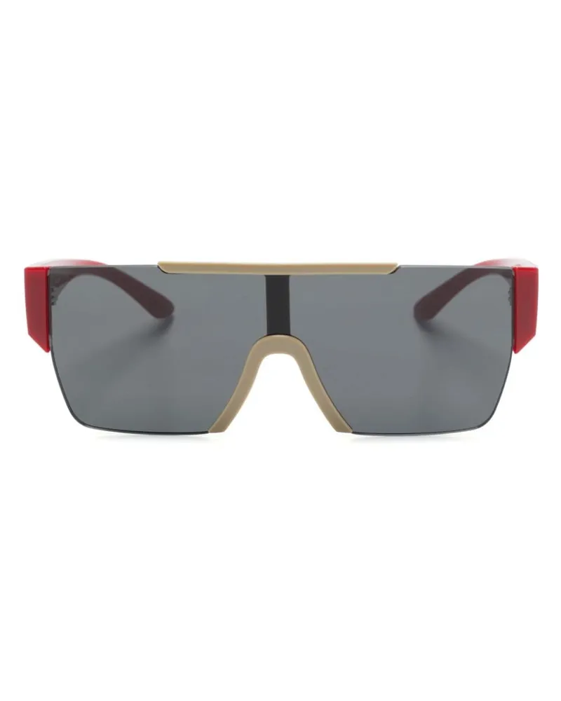 Burberry Rahmenlose Sonnenbrille - Rot Rot