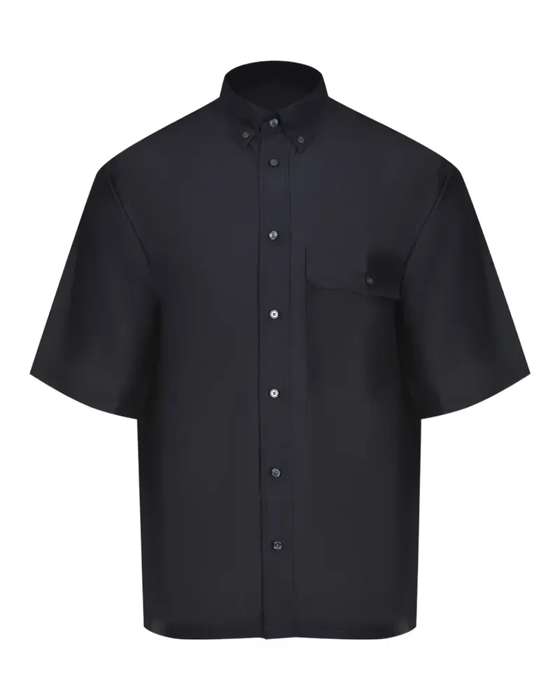 Emporio Armani pocket short-sleeve shirt - Schwarz Schwarz