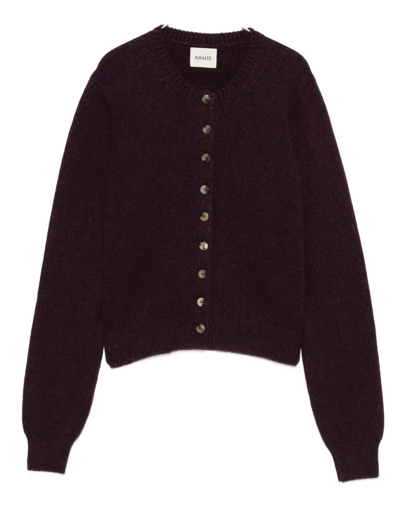 KHAITE Cardigan aus Kaschmir - Violett Violett