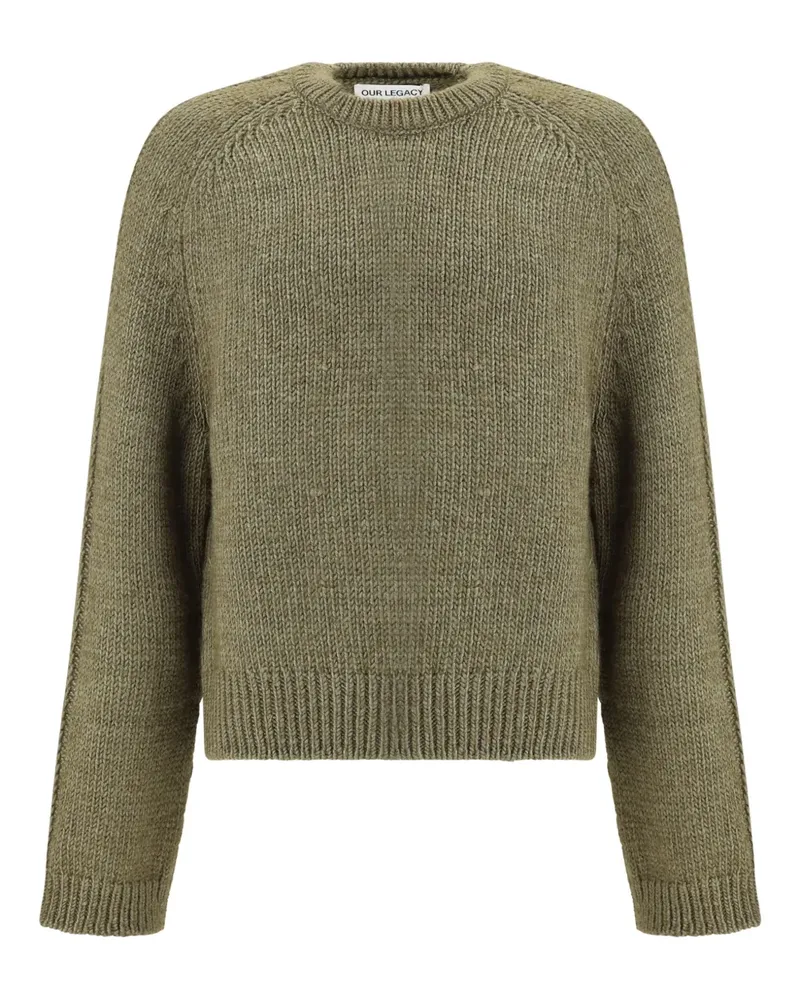 Our Legacy Pullover mit rundem Ausschnitt - Grün Grün