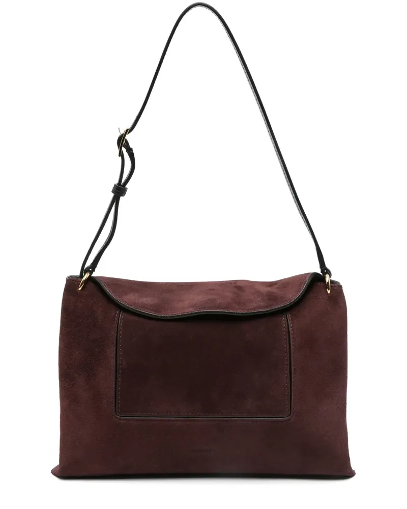 WANDLER Schultertasche aus Wildleder - Rot Rot