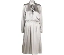 P.A.R.O H. Kleid mit Schleifenkragen