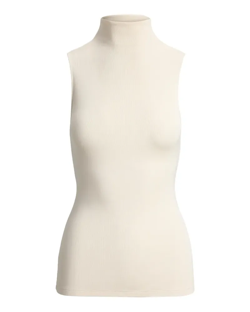 Ralph Lauren Naomie ribbed-knit vest - Nude Nude