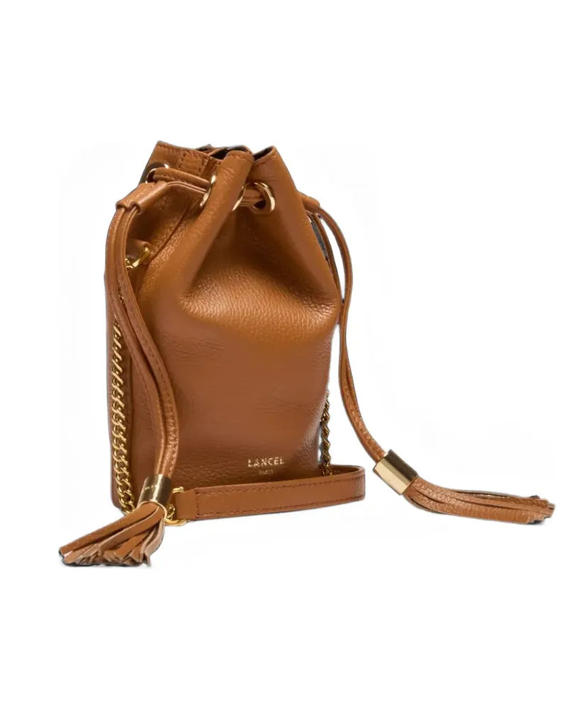 Lancel Mini Premier Flirt Beuteltasche mit Quasten - Braun Braun