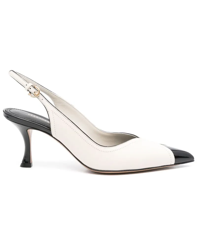 Ferragamo Slingback-Pumps 70mm - Nude Nude
