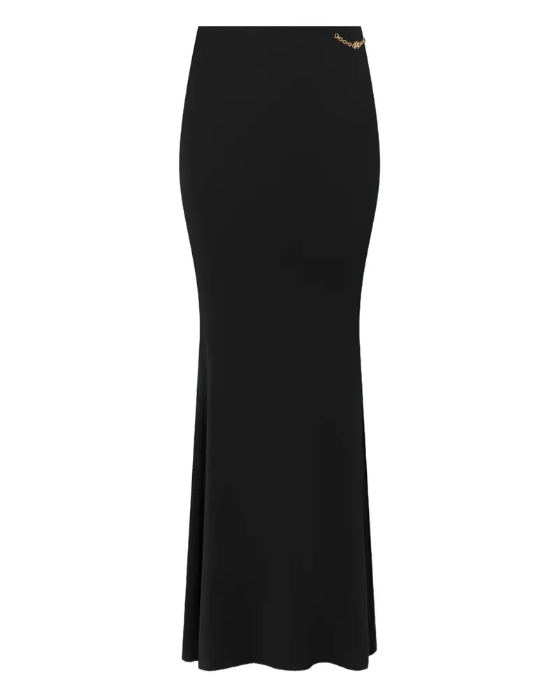 Amiri Minirock mit Kettendetail - Schwarz Schwarz