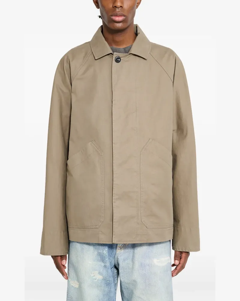 Margaret Howell Raglan cotton jacket - Nude Nude