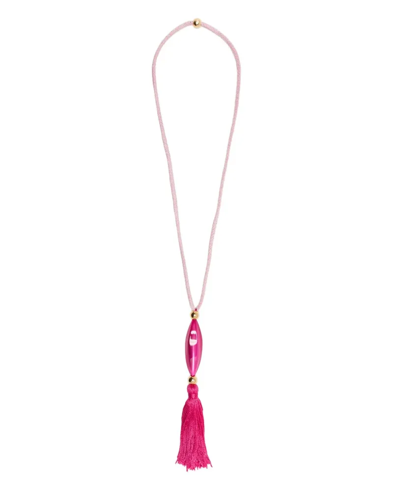 Emporio Armani Halskette mit Quasten - Rosa Rosa