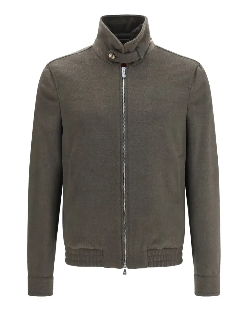 Brunello Cucinelli high-neck jacket - Braun Braun